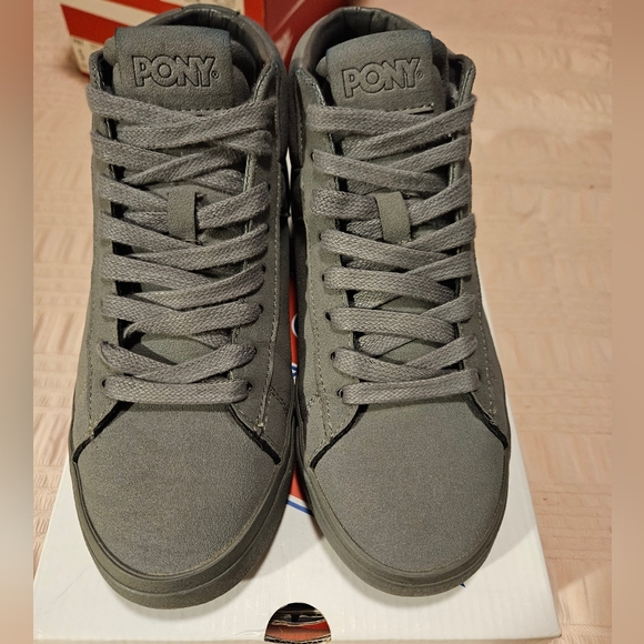 TOPSTAR HI CHROMATIC SUEDE CHARCOAL SIZE 5 - Picture 1 of 5